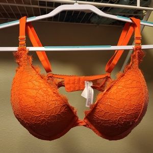 Coral Push Up Bra
